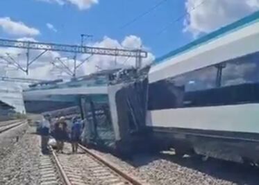 Tren Maya descarrila en Izamal: lo que se sabe