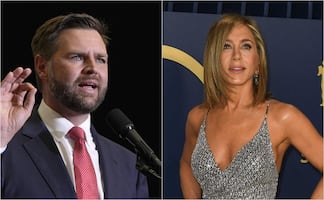 Jennifer Aniston y otras celebridades critican al vicepresidente de Trump por comentarios sobre "solteronas"