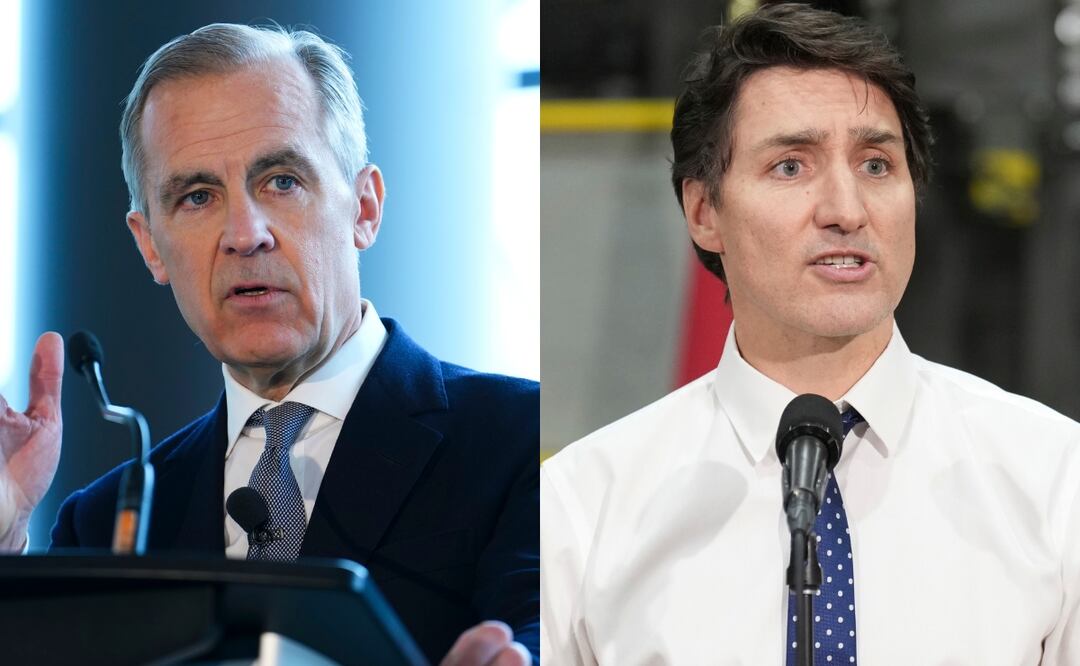 Mark Carney anuncia su candidatura para sustituir a Trudeau como primer ministro de Canadá. Foto: AP