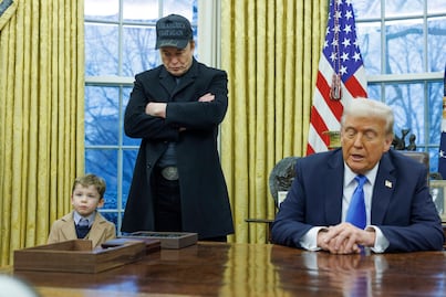 Trump niega querer destruir las empresas de Elon Musk: "Quiero que prosperen como nunca"