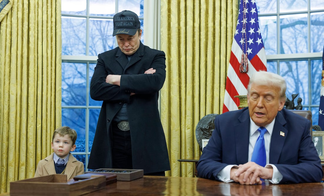 Elon Musk se retracta de sus críticas a Donald Trump: "Fui demasiado lejos"  . EFE/ Aaron Schwartz/Pool ARCHIVO