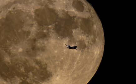 Video. Las increíbles postales que dejó la "Luna de Ciervo"
