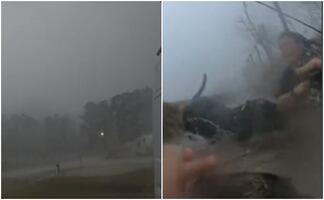 “Bendecidos de estar vivos”; pareja logra escapar de devastador tornado en Texas