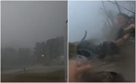 “Bendecidos de estar vivos”; pareja logra escapar de devastador tornado en Texas