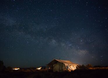 Los mejores destinos en Estados Unidos para dormir "bajo las estrellas"