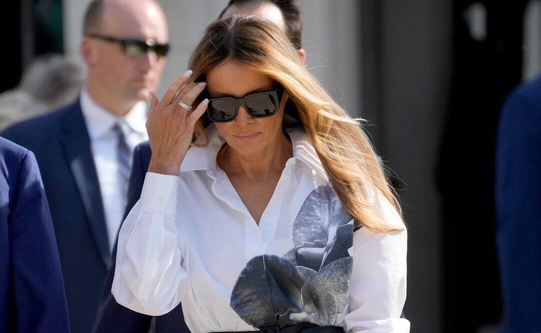 Melania Trump no regresaría a la Casa Blanca si Trump gana. Esta es la razón. Foto: AP.