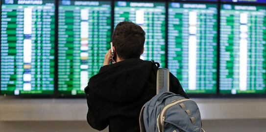 Aeropuertos de EU con más retrasos por Día de Acción de Gracias