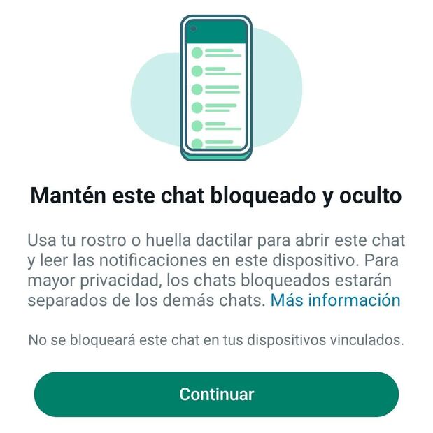 ¿Cómo activar el ‘modo infiel’ de WhatsApp? Así puedes esconder un chat para que nadie lo vea. Foto: WhatsApp