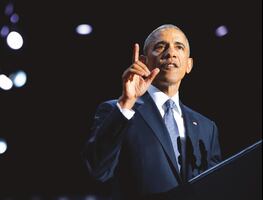 Obama felicita a Biden por su  "histórica y decisiva victoria"