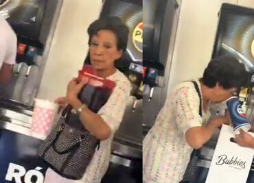 Captan a dos mujeres que se llevan el refresco del Costco en jarras. VIRAL