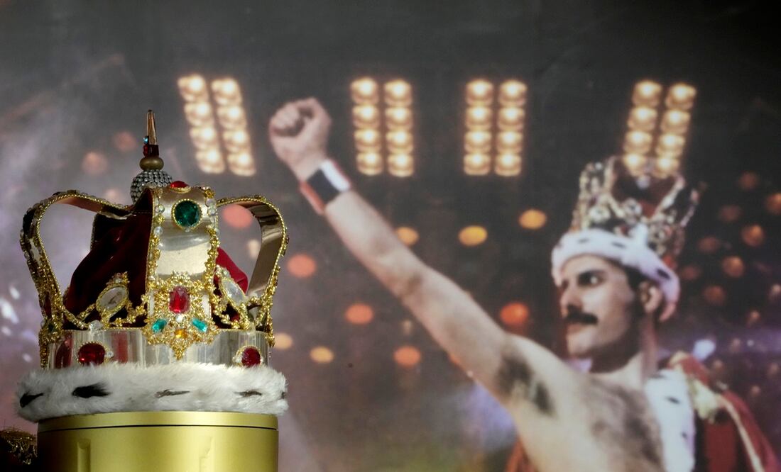Londres exhibirá por última vez ‘el universo’ de Freddie Mercury antes de subasta. Foto: AP