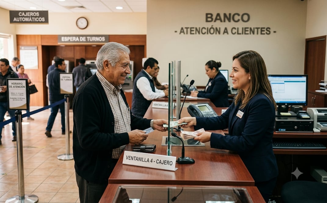 ¡Es oficial! Bancos exigirán este nuevo requisito para retirar y depositar dinero a partir del 1 de julio. Foto: IA