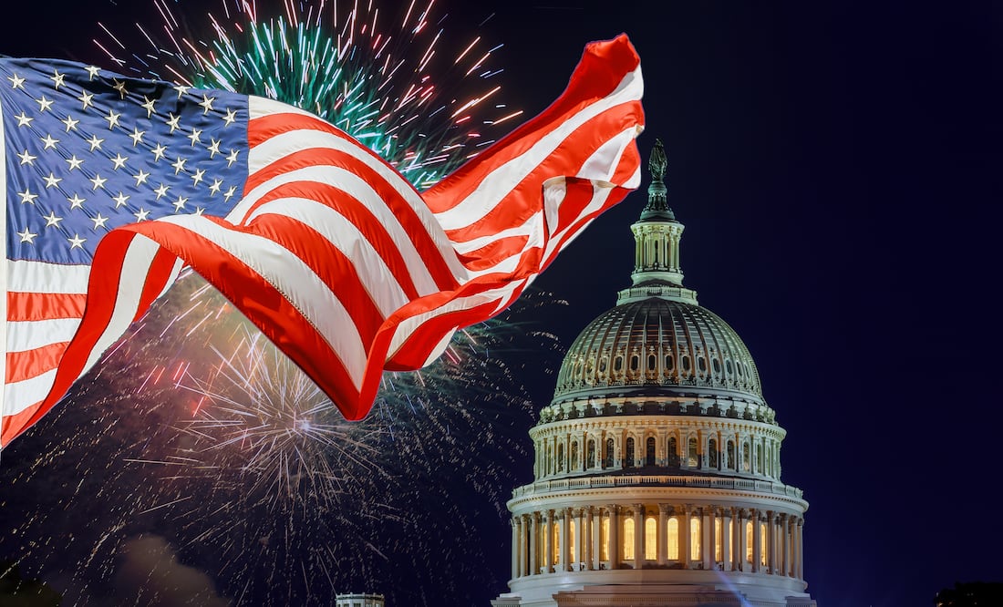 July 4th Independence Day. iStock/ photovs