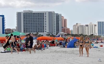 Playa de Florida repleta de spring breakers desata polémica