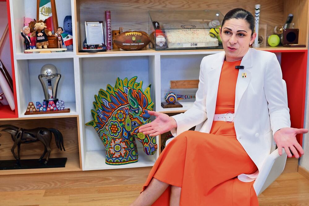 El reto en París es vencer las 9 medallas de México 68: Ana Gabriel Guevara. Foto: Fernanda Rojas / El Universale