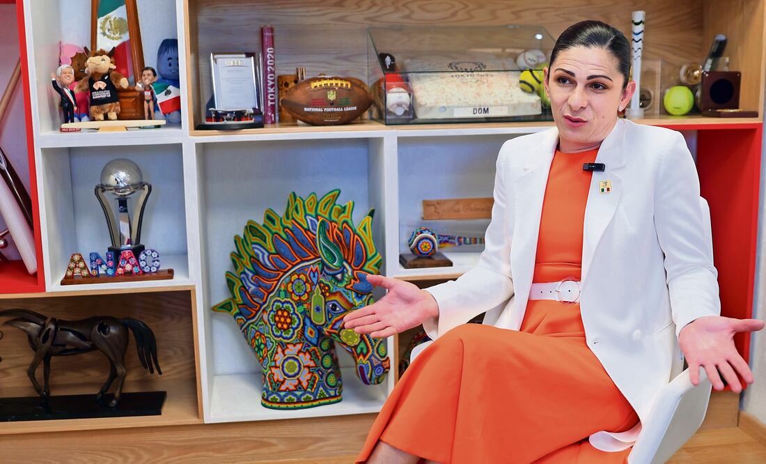 Ana Guevara: "Exceso de confianza hizo que México perdiera medallas en París" Foto: Fernanda Rojas / El Universal