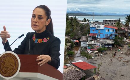 Claudia Sheinbaum visitará zonas devastadas por el huracán Erick 