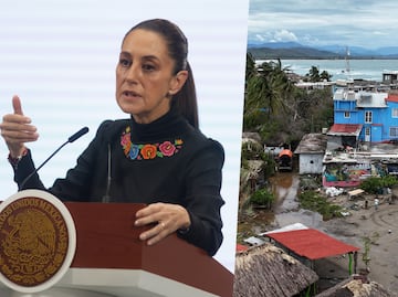 Claudia Sheinbaum visitará zonas devastadas por el huracán Erick