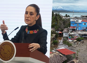 Claudia Sheinbaum visitará zonas devastadas por el huracán Erick