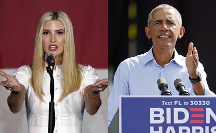 Obama e Ivanka, armas de Biden y Trump para captar votos