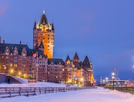 Así es el hotel Château Frontenac de Quebec y esto cuesta hospedarse