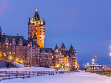 Así es el hotel Château Frontenac de Quebec y esto cuesta hospedarse