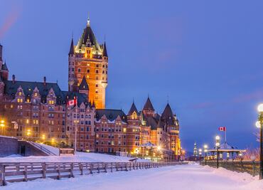 Así es el hotel Château Frontenac de Quebec y esto cuesta hospedarse
