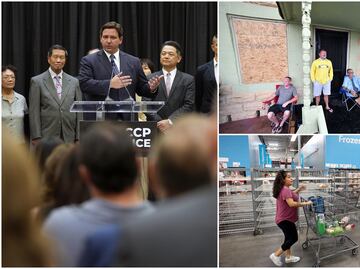 Huracán Ian. Ron DeSantis pide orar por quienes no pudieron abandonar sus casas