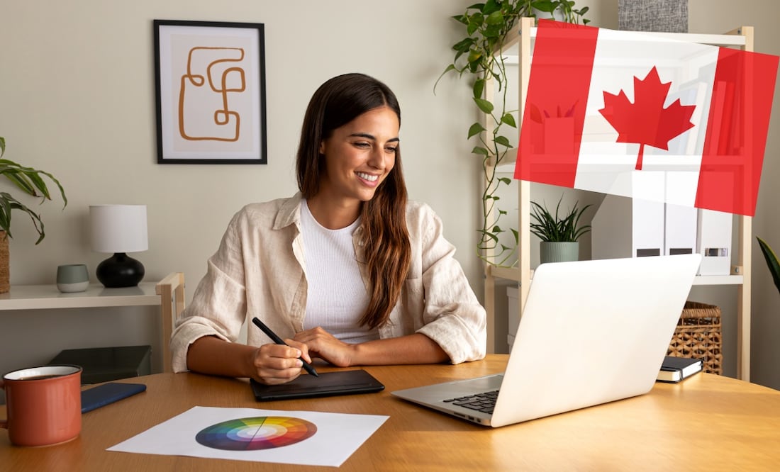 La empresa ofrece un atractivo salario prestaciones para el  trabajo remoto en Canadá. Foto: iStock