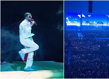 Con perreo y mucho ritmo, Bad Bunny conquista a los latinos en San Antonio, Texas