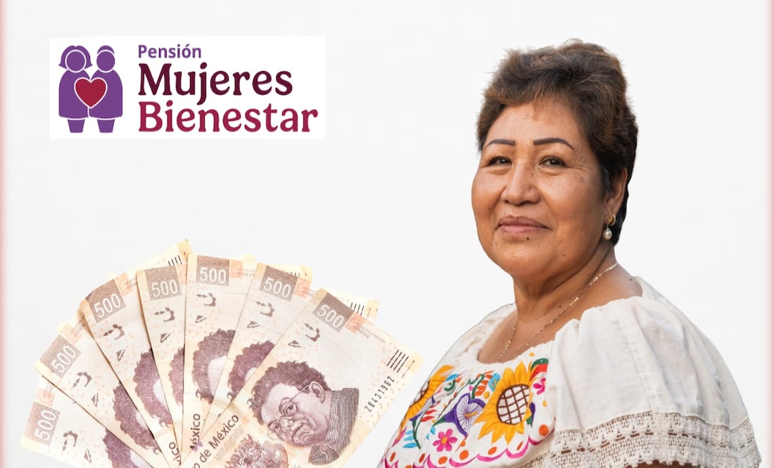 Pensión Mujeres Bienestar de 63 a 64 años. Calendario de registro en junio y requisitos para cobrar 3 mil pesos. Foto: Adobe / Pensión Mujeres Bienestar