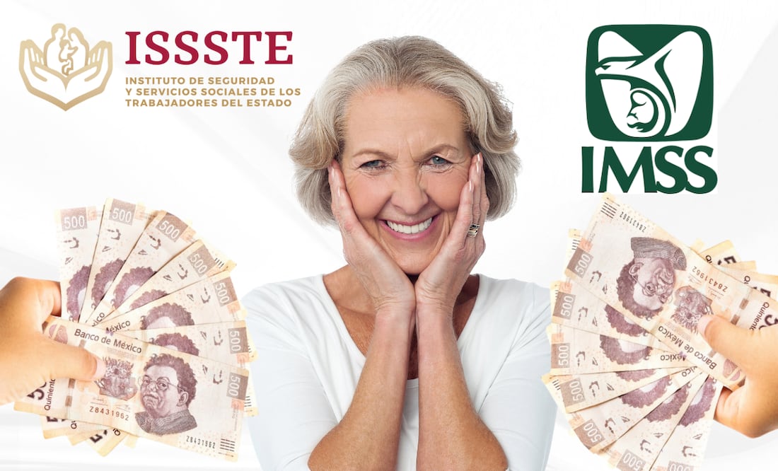 Pensión IMSS e ISSSTE Confirman fecha de PAGO DOBLE en noviembre. ¿Qué pensionados lo recibirán. Foto: Canva / Adobe / IMSS / ISSSTE
