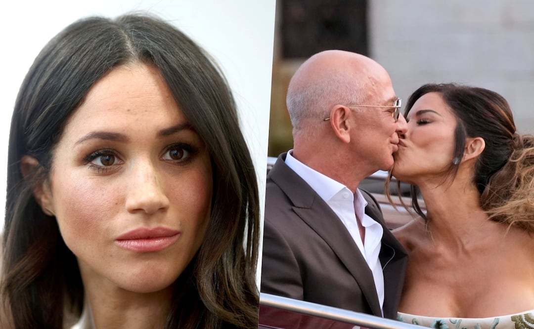 Meghan Markle “furiosa” por quedar fuera de la boda de Jeff Bezos; cree ser más importante que los invitados. Foto: AFP/AP