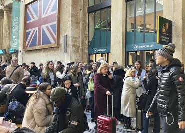 Bomba sin detonar de la IIGM suspende trenes que conectan París con Londres y Bruselas. VIDEO