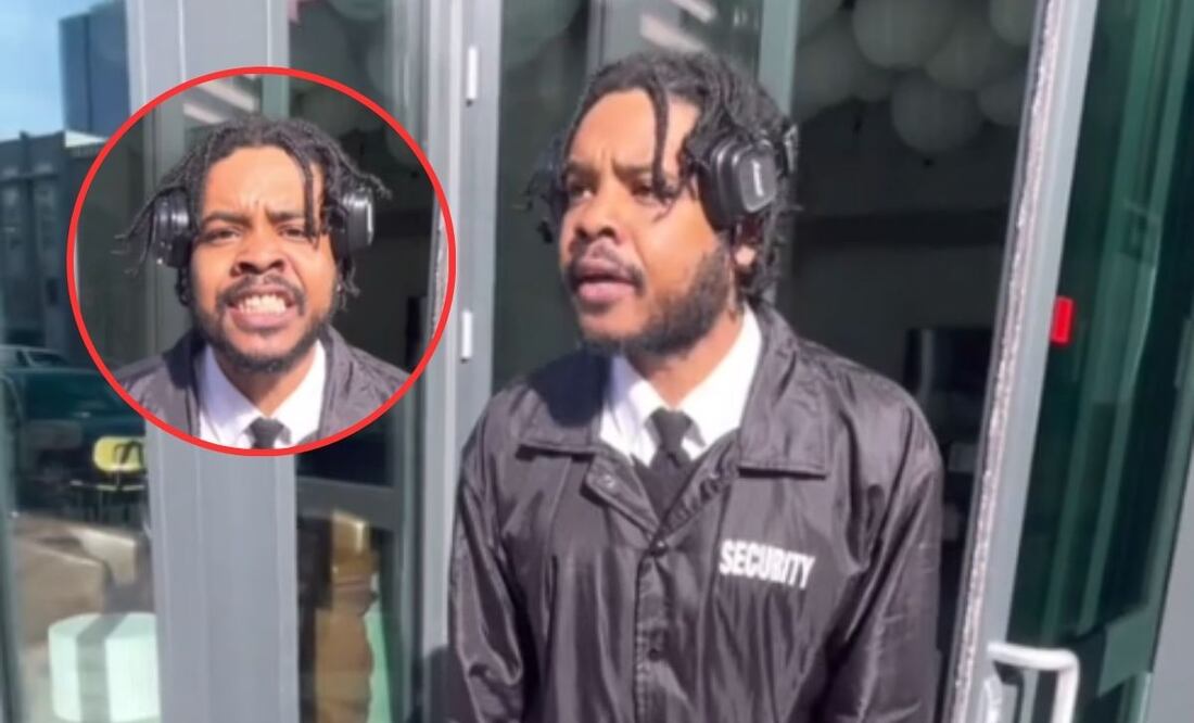 Estadounidense agrede a trabajadores latinos: "lárgate de mi país" Foto: Captura de redes sociales