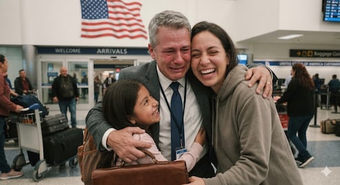 ¿Vas a visitar familiares en Estados Unidos? Esto necesitas para viajar con visa de turista