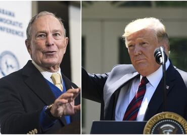 ¿Por qué Trump borró tuit sobre Bloomberg?