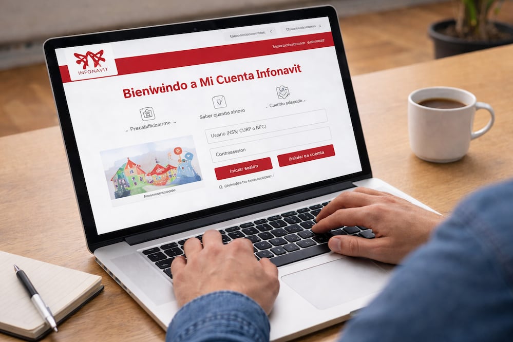 Cómo checar mis puntos Infonavit en 2026: guía oficial paso a paso. Foto: IA