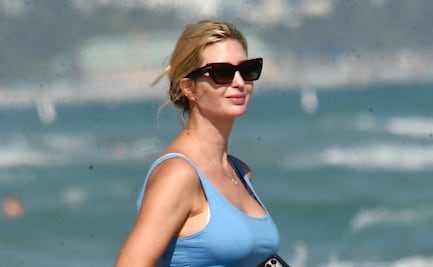 Ivanka Trump destila glamour con vestido asimétrico en Miami Beach