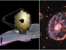 Nueva imagen del telescopio James Webb: el caos de la galaxia Rueda de carro