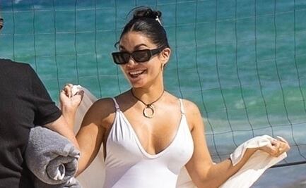Vanessa Hudgens celebra su boda en México con su monokini más pequeño