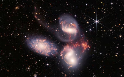 NASA revela nuevas imágenes captadas con el telescopio James Webb