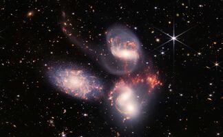 NASA revela nuevas imágenes captadas con el telescopio James Webb