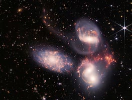 NASA revela nuevas imágenes captadas con el telescopio James Webb