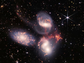 NASA revela nuevas imágenes captadas con el telescopio James Webb