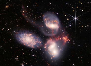 Telescopio James Webb  revela 7 galaxias a solo 650 millones de años después del Big Bang