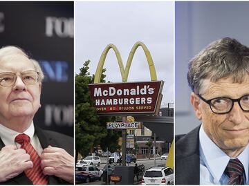 El día en que Bill Gates y Warren Buffett comieron en McDonald’s y pagaron con cupones