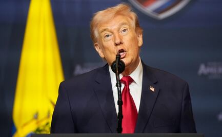 Trump dice que México es "el epicentro de la violencia" de los carteles; afirma que Sheinbaum es una "muy buena persona"