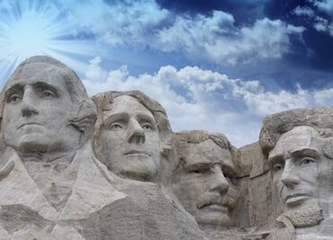 ¿Quiénes son los cuatro presidentes del Monte Rushmore?