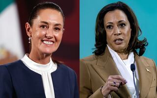 Claudia Sheinbaum y Kamala Harris hablan sobre migración entre México y Estados Unidos  